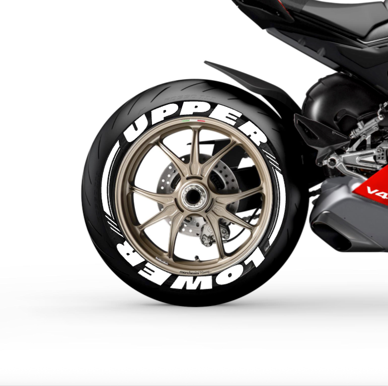 Lettres de pneu personnalisées